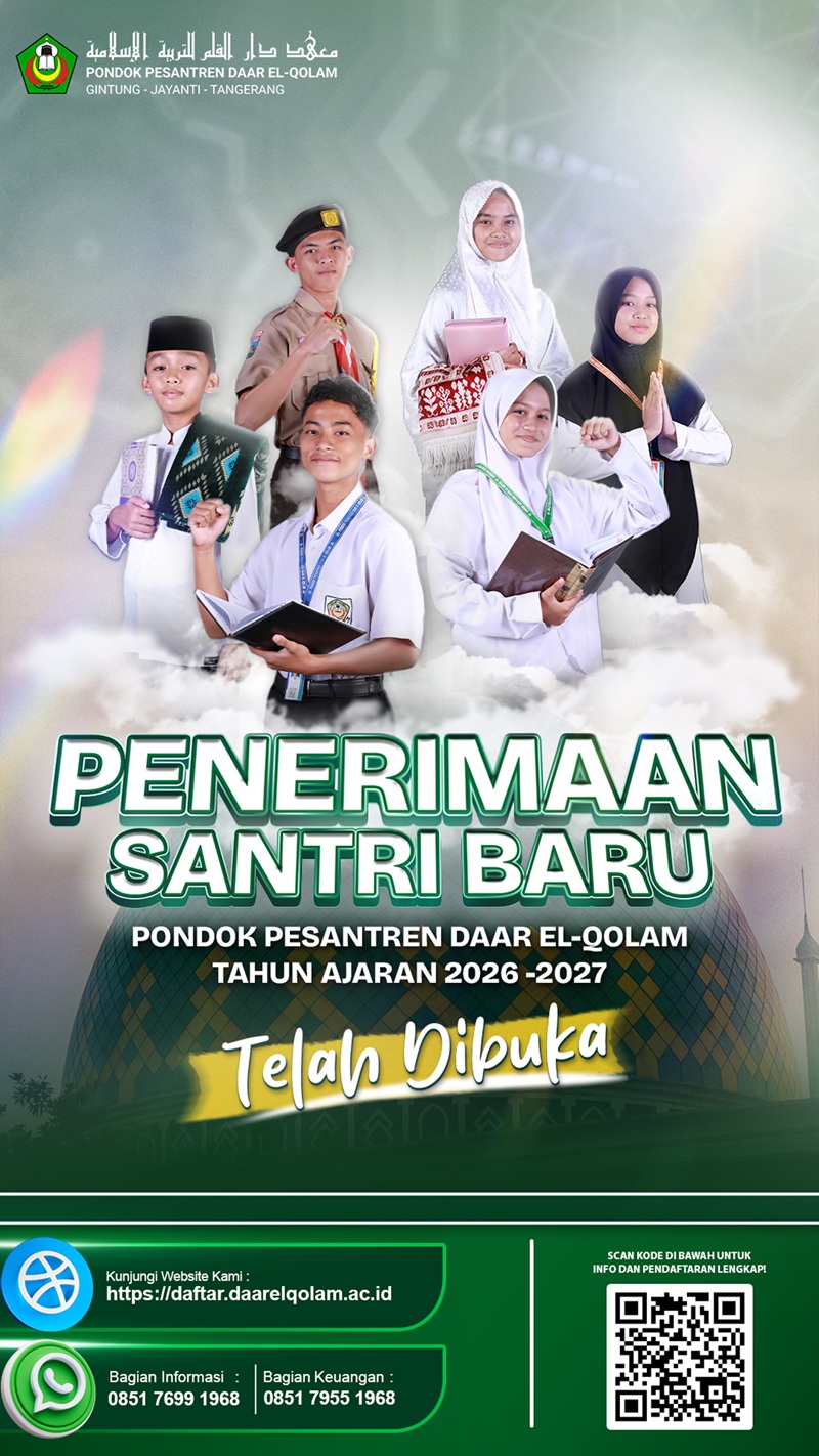 Pengumuman Pendaftaran Santri Baru